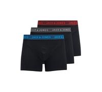 Jack & Jones Junior Calzoncillo azul / gris / rojo / negro 140 azul / gris / rojo / negro