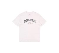 Jack & Jones Junior Camiseta 'JJECaleb' negro / blanco 140 negro / blanco