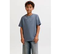 Jack & Jones Junior Camiseta 'JJEStar' gris oscuro / blanco 140 EUR