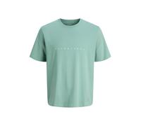 Jack & Jones Junior Camiseta 'JJESTAR' jade / blanco 164 jade / blanco