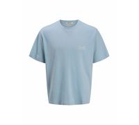 Jack & Jones Junior Camiseta 'JORAcapulco' crema / azul claro 104 crema / azul claro