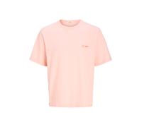 Jack & Jones Junior Camiseta 'JORALMERIA' azul claro / antracita / rosa / rojo claro 128 azul claro / antracita / rosa / rojo claro