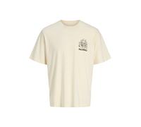 Jack & Jones Junior Camiseta 'JORVacation' negro / offwhite 176 negro / offwhite