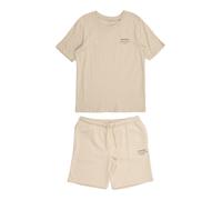 Jack & Jones Junior Conjunto 'JJNIKO' beige / negro 140 beige / negro
