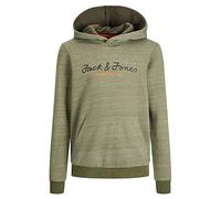JACK&JONES JUNIOR Jcoberg - Sudadera con Capucha para niño, Cuatro Hojas Clover, 152 cm