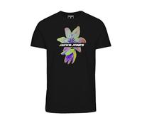 JACK & JONES Junior Jcoflower Print tee S/S Crew Neck FST JNR Hombre Camiseta Negro 152