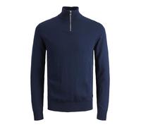 JACK & JONES Chaqueta de Punto con Cremallera de Cuarto de niño, Azul Marino, 164