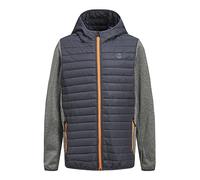 JACK & JONES JUNIOR JJEMULTI Quilted Jacket Moda juvenil Chaqueta, Grey Melange/Detail:SetIN Sleeves, 164 para Niños