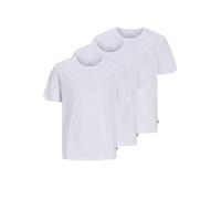 JACK&JONES JUNIOR JJEORGANIC BASICTEE SS O-Neck 3PK MP JNR, Camiseta Niños, White/Pack:W. 3xWhite,