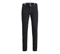 JACK & JONES JUNIOR Jjiglenn Jjoriginal MF 072 Noos JNR Jeans, Black Denim, 158 para Niños
