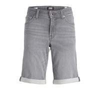 JACK&JONES JUNIOR Jjirick Jjicon - Pantalones Cortos GE 370 I.K Sn Jnr, Grey Denim, 152 cm