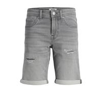 JACK&JONES JUNIOR Jjirick Jjicon - Pantalones Cortos GE 380 I.K Sn Jnr, Grey Denim, 152 cm