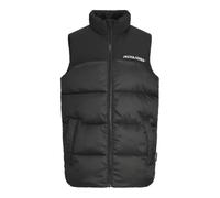 JACK&JONES JUNIOR JJMOON Bodywarmer Stand Collar JNR Steppweste, Black, 140 para Niños