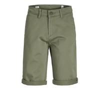 JACK & JONES Junior JPSTBOWIE JJSHORTS Solid SA SN JNR Pantalones Cortos, Deep Lichen Green, 164 para Niños