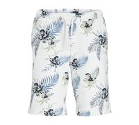 JACK&JONES JUNIOR JPSTCHILL AOP - Pantalones Cortos de chándal, Cloud Dancer, 152 cm
