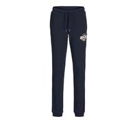 JACK&JONES JUNIOR JPSTELOGO Sweatpants 2COL 24/25 Noos JNR, Pantalones Deportivos Niños, Navy Blazer/Print:White + MARMELADE,
