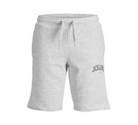 JACK & JONES Junior Jpstjosh - Pantalones Cortos de chándal, Color Blanco., 152