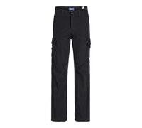 JACK&JONES JUNIOR JPSTKANE JJBARKLEY Cargo Pant Noos MNI, Pantalones Tipo Cargo Niños, Black,