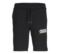 JACK&JONES JUNIOR JPSTKAPPER Pantalones Cortos de chándal SMU JNR, Negro, 152 cm