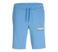 JACK&JONES JUNIOR Jpstkapper SMU Jnr-Pantalones Cortos de chándal, Costa del Pacífico, 164 para Niños