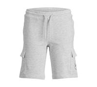 JACK&JONES JUNIOR Jpstswift Aut Jnr-Pantalones Cortos Cargo chándal, Color Blanco, 140 para Niños