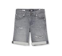 JACK&JONES JUNIOR Kid's JJIRICK JJIORG GE 380 I.K JNR SN - Pantalones Cortos para niño, Color Gris, Talla 140