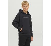 JACK & JONES JUNIOR Sudadera de forro polar con inscripción en la parte delantera. Color Negro