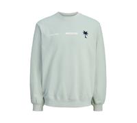 Jack & Jones Junior Sudadera 'JCO Club Summer' menta / negro / blanco 140 menta / negro / blanco