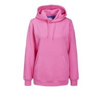 JACK & JONES Jxabbie RLX LS Every Hood Swt Noos Sudadera con Capucha, Carmine Rose/Print: Logotipo Magenta Jjxx, S Mujer
