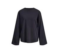 JACK & JONES Jxandrea Loose LS tee Jrs, Negro, XS Mujeres