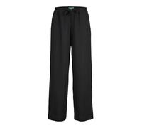 Jack & Jones Jxbreeze Flora Summer MW Pants WVN - Pantalones para Mujer, Negro, L