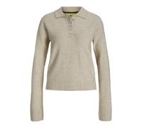 Jack & Jones Jxcatalina Diverse Polo Knit, Gris Claro, M