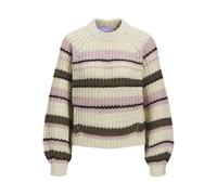 Jack & Jones Jxkelly Chunky Stripe Crew Neck Knit, Color Blanco., M