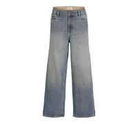 JACK & JONES Jxkyoto Wendy Baggy LW Jeans R260 Dnm Ln, Medio De Mezclilla Azul, 27W / 30L Mujeres