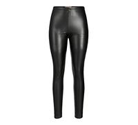 Jack & Jones Jxmegan - Leggings de Piel sintética para Mujer, Color Negro/Detalle: Mate, Talla S, Negro/Detalle: Mate, S