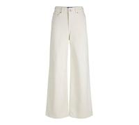 JACK & JONES Jxtokyo Wide HW Jeans C6171 Dnm Noos, Blanco Vaquero. Detalles: Blanco Apagado, 27W x 32L Mujeres