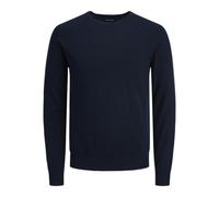 JACK & JONES Knit Crew Neck JJEEMIL Punto Cuello Redondo , Navy Blazer, M EU de los Hombres