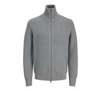 JACK & JONES Knit Jprblastandfort-Cárdigan de Punto BF, Color Gris, XL para Hombre