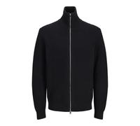 JACK & JONES Knit Jprblastandfort-Cárdigan de Punto BF, Negro, XXL para Hombre