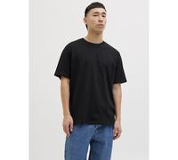JACK & JONES Lote de 3 camisetas de manga corta. Color Blanco + Blanco + Negro