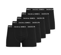 Jack & Jones Jachuey Trunks 5 Pack Noos Calzoncillos Boxer Hombre, Hombre, Negro, XL