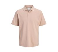 JACK & JONES Male Einfarbig Poloshirt Jprbluwilliam Wash SS Polo Sn, Rose Polvo, L Hombres