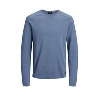 JACK & JONES Male Jersey de punto Melange Azul (detalle del infinito: melange). XXXL