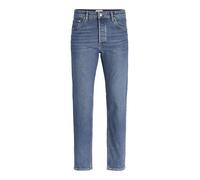 JACK & JONES Male Jjichris Jjclassic Am 279 Sn Relaxed Fit Jeans, Azul Denim, 33W x 32L para Hombre