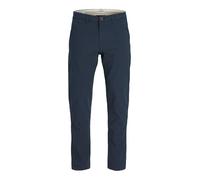 JACK & JONES Male Plus Size Regular Slim Fit Hosen Jpstmarco Jjerik Chino Pls, Azul Marino, 44W x 32L Hombres