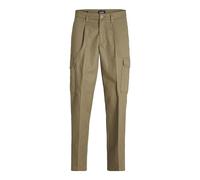 JACK & JONES Male Tapered Fit Cargo-Hose Pantalones, Elmwood, 28W / 32L Hombres