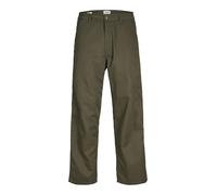 JACK & JONES Male Wide Leg Fit Worker-Hose Pantalones, Noche de Oliva, 31W / 32L para Hombre