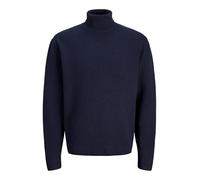 JACK & JONES Milano Stitch - Jersey de Cuello Alto para Hombre, Naval Academy, S