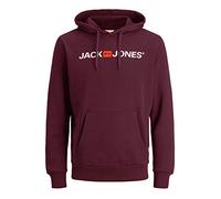 JACK & JONES Moda Hombre JJECORP Old Logo Sweat Hood 12137054, Port Royale/REG FIT, XXXL