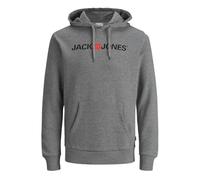JACK & JONES Moda Hombre JJECORP Old Logo Sweat Hood 12137054, Rio Red/REG FIT, S